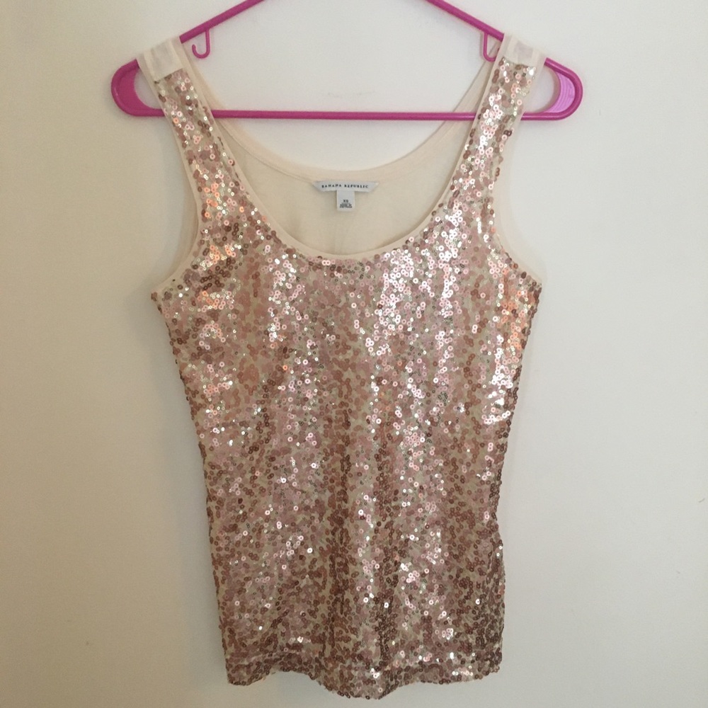 Banana Republic Sequin Tank
